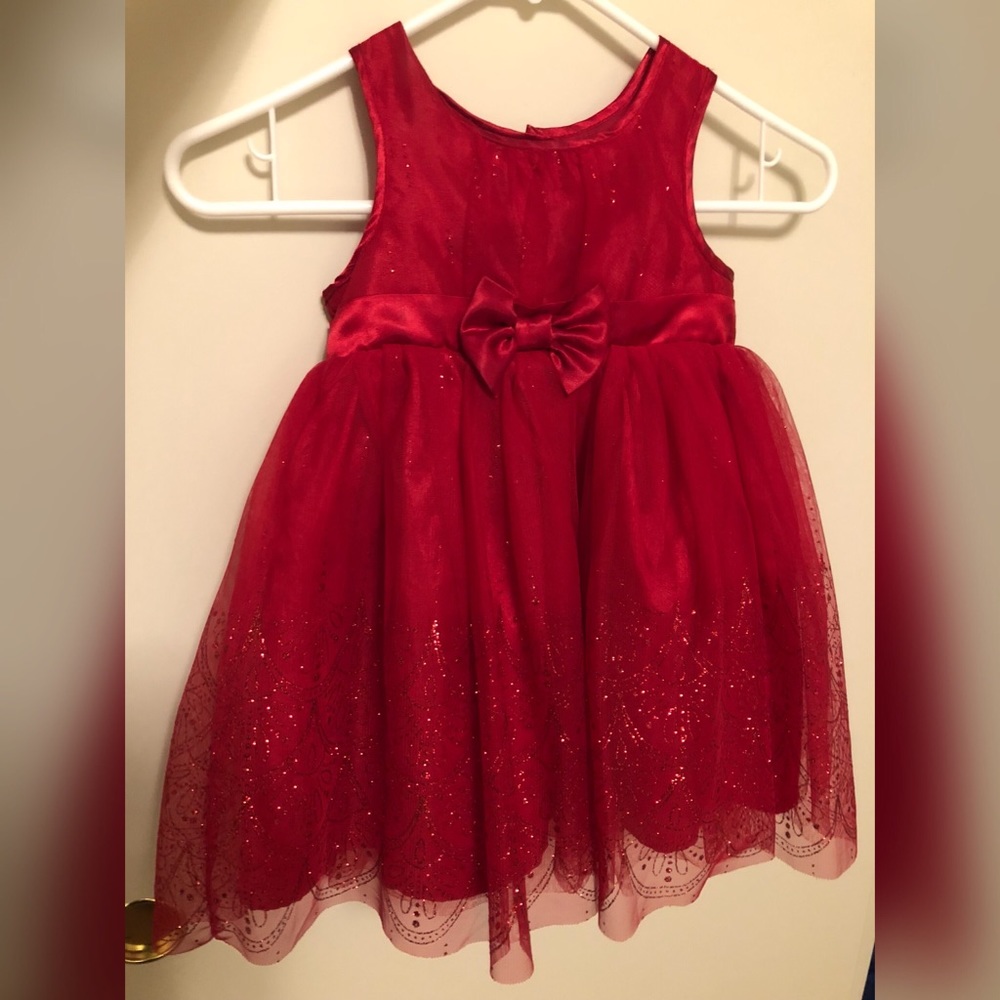 Beautiful Red Dress 3t Oshkosh